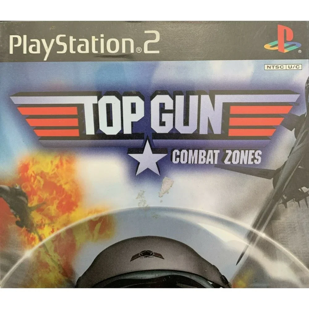 Top Gun: Combat Zones‎ (Sony PlayStation 2, 2001) - European Version